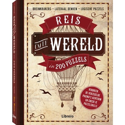 Reis om de wereld in 200 puzzels, Dan Moore - Gebonden - 9789463593601