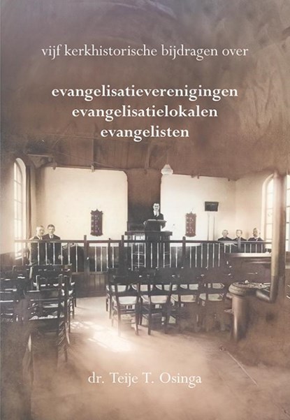 vijf kerkhistorische bijdragen, Teije T. Osinga - Paperback - 9789463656399