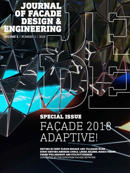 Façade 2018 – Adaptive!, Ulrich Knaack ; Tillmann Klein ; Andreas Luible ; Laura Aelenei ; Marco Perino ; Frank Wellershoff ; Uta Pottgiesser - Paperback - 9789463660990