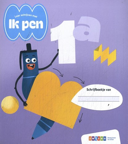 Leer schrijven met Ik Pen 1 Schrijfboekje, Maria van Gils - Paperback - 9789463683081