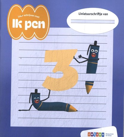 Ik pen! 3 Liniatuurschriftje, Maria van Gils - Paperback - 9789463683272