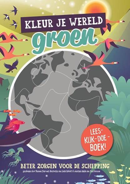 Kleur je wereld groen, Theanne Boer - Paperback - 9789463691048