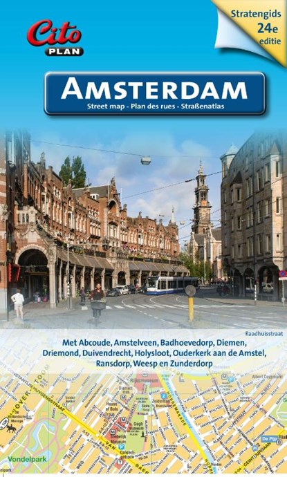 Citoplan stratengids Amsterdam, niet bekend - Gebonden - 9789463692113