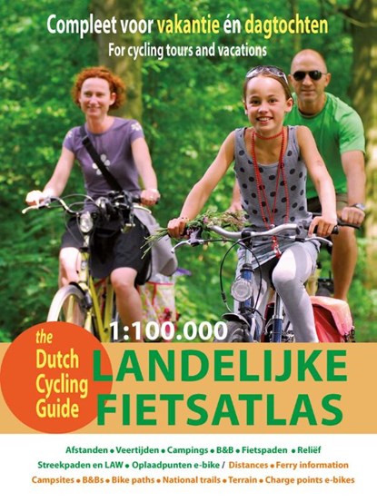 Landelijke fietsatlas, niet bekend - Overig - 9789463692250