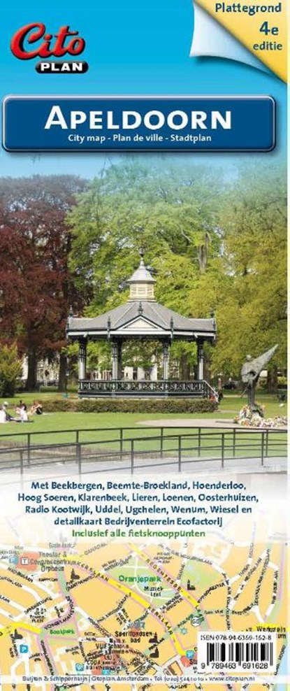 Citoplan stadsplattegrond Apeldoorn, niet bekend - Gebonden - 9789463692717