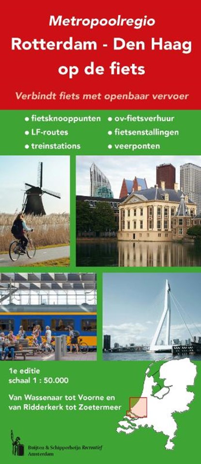 Metropoolregio Rotterdam-Den Haag op de fiets, niet bekend - Gebonden - 9789463692762