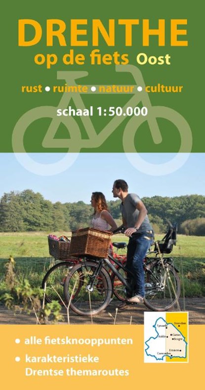 Drenthe op de fiets - Oost, niet bekend - Gebonden - 9789463692809