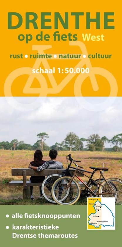 Drenthe op de fiets - West, niet bekend - Gebonden - 9789463692816