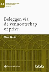 44-Beleggen via de vennootschap of privé - Marc Gielis - 9789463712521