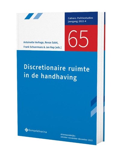 65-Discretionaire ruimte in de handhaving, Schuermans - Paperback - 9789463714129