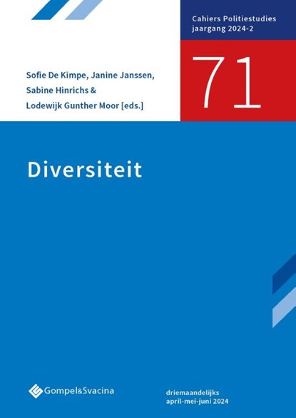 Diversiteit, Sofie De Kimpe ; Janine Janssen ; Sabine Hinrichs ; Lodewijk Gunther Moor - Paperback - 9789463715072