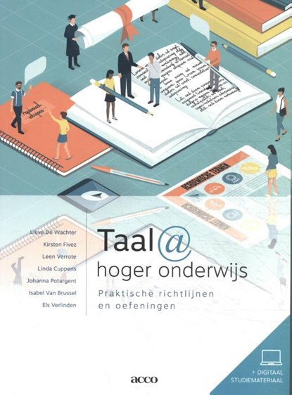 Taal@hogeronderwijs 2020, Lieve De Wachter ; Leen Verrote ; Els Verlinden ; Linda Cuppens ; Johanna Potargent ; Isabel Van Brussel ; Kristen Fivez - Paperback - 9789463798211
