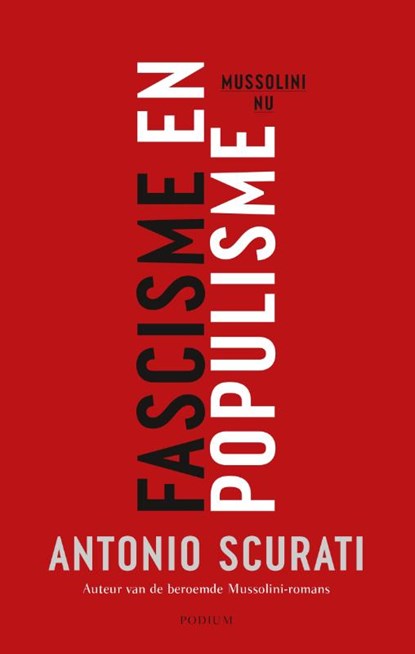 Fascisme en populisme, Antonio Scurati - Paperback - 9789463812641