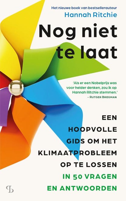 Nog niet te laat, Hannah Ritchie - Paperback - 9789463824224