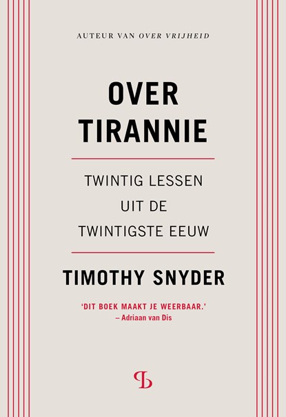 Over tirannie, Timothy Snyder - Ebook - 9789463824989