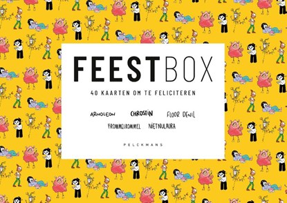 FEESTbox, Chrostin ; ARNOLEON ; Laura Janssens ; Frommelrommel ; Floor Denil - Paperback - 9789463833110
