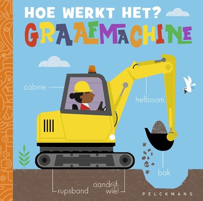 Hoe werkt het? Graafmachine, Molly Littleboy - Gebonden - 9789463833455