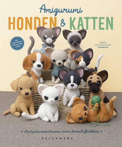Amigurumi Honden en katten, Banga Vaicekauskienė (Yarnwave) - Paperback - 9789463839006