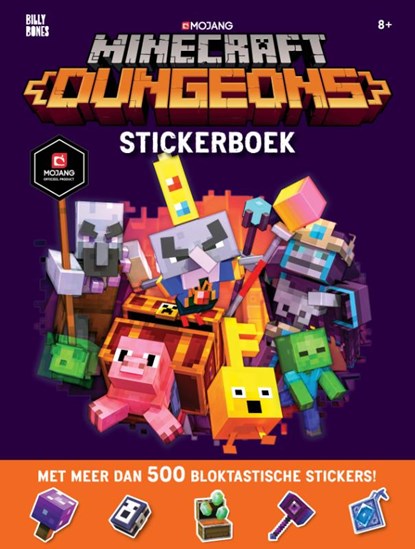 Minecraft - Dungeons Stickerboek, niet bekend - Paperback - 9789463850780