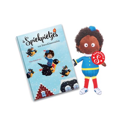 De Spiekpietjes, pakket pop jongen donker + conceptboek, Thaïs Vanderheyden - Gebonden - 9789463889124