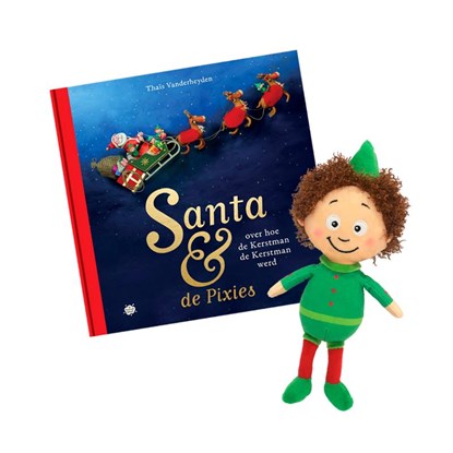 Santa & De Pixies, pakket Pixiepop + Over hoe de Kerstman de Kerstman werd, Thaïs Vanderheyden - Gebonden - 9789463889360