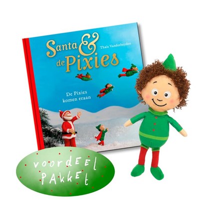 Santa & De Pixies, pakket Pixiepop + De Pixies komen eraan, Thaïs Vanderheyden - Overig - 9789463889377