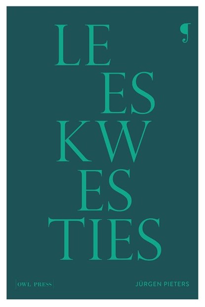 Leeskwesties, Jurgen Pieters - Paperback - 9789463933841