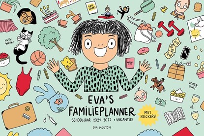 Eva's familieplanner, Eva Mouton - Paperback - 9789463934343