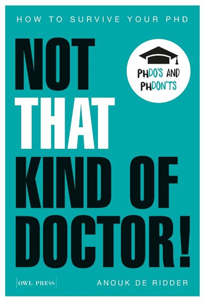 Not that kind of doctor!, Anouk de Ridder - Paperback - 9789463938709