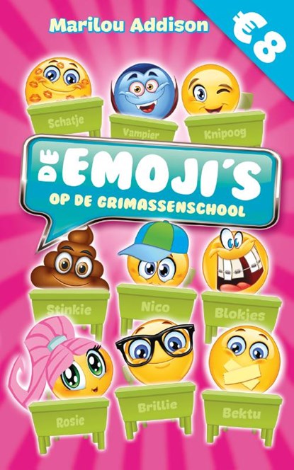 De emoji's op de grimassenschool, Marilou Addison - Paperback - 9789464006209