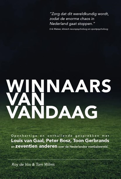 Winnaars van Vandaag, Tom Wilms ; Roy de Vos - Paperback - 9789464025972