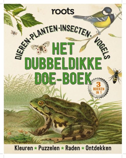 Het dubbeldikke doe-boek, Geert-Jan Roebers ; Roots - Gebonden - 9789464041668