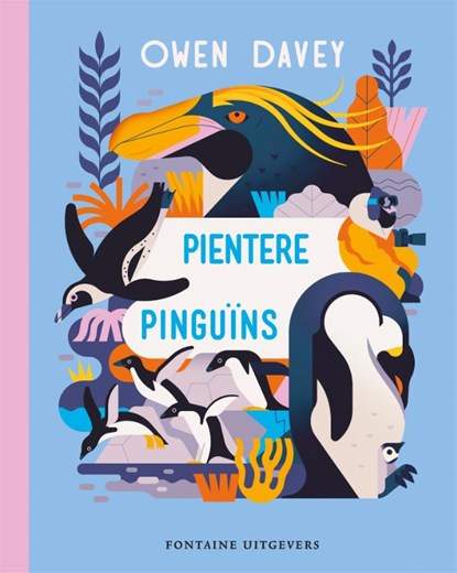 Pientere pinguïns, Owen Davey - Gebonden - 9789464042191