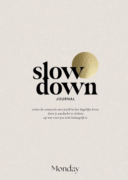MONDAY Slow Down Journal, Hilde Eisma - Gebonden - 9789464063783
