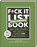 F*ck it list book voor vrienden, ImageBooks Factory - Gebonden - 9789464080810