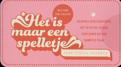 Het is maar een spelletje - Voor sterke vrouwen, S. Studio ImageBooks - Gebonden - 9789464081299