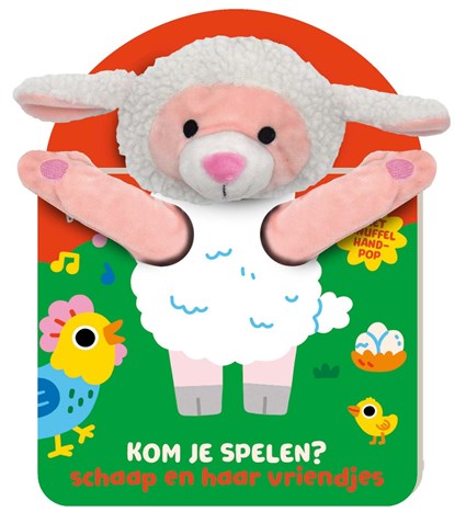 Handpopboek - Kom je Spelen? - Schaap, ImageBooks Factory - Gebonden - 9789464082449