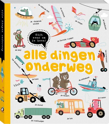 Kijk eens om je heen - Alle dingen onderweg, ImageBooks Factory - Gebonden - 9789464083569