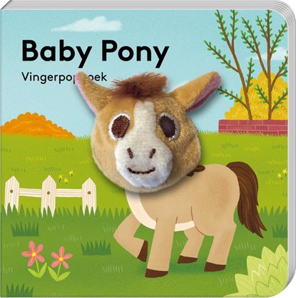 Vingerpopboekje - Baby Pony,  - Gebonden - 9789464085341