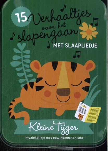 Twinkel Twinkel Muziekblikje 15 verhaaltjes voor het slapengaan - Kleine tijger, ImageBooks Factory - Gebonden - 9789464085938