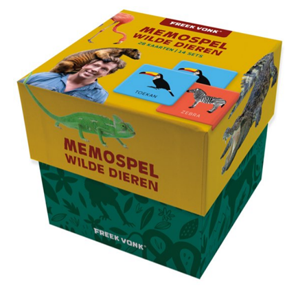 Freek Vonk Memospel Wilde Dieren, niet bekend - Gebonden - 9789464085969