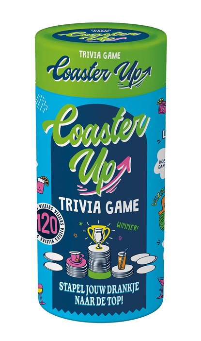 Coaster Up - Trivia Game, niet bekend - Gebonden - 9789464086133