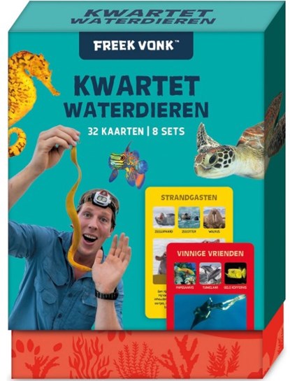Freek Vonk Kwartet Waterdieren, niet bekend - Gebonden - 9789464087260