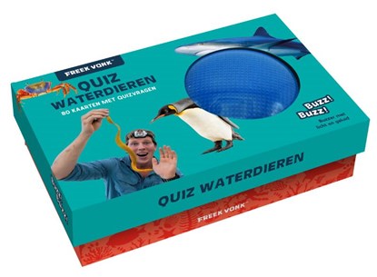 Quiz waterdieren, ImageBooks Factory ; Freek Vonk - Gebonden - 9789464087291