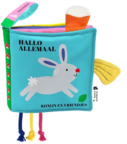 Hallo allemaal - Konijn en vriendjes, ImageBooks Factory - Gebonden - 9789464087925