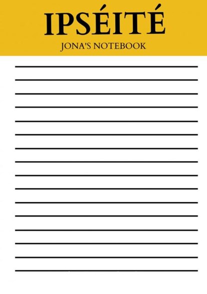 Ipséité, Jonathan Ngunga - Paperback - 9789464183078