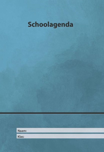 schoolagenda, niet bekend - Gebonden - 9789464205190