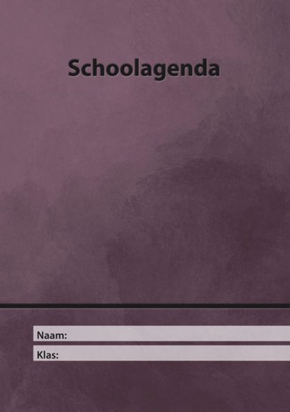 schoolagenda 17x24 - niet gedateerd, Stijn Van den broeck - Paperback - 9789464205343