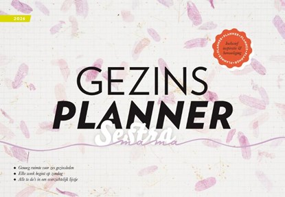 Gezinsplanner Sestra mama 2026, niet bekend - Paperback - 9789464251555