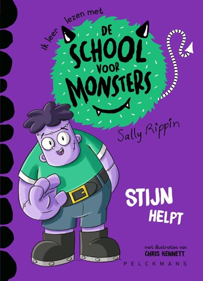 De school voor monsters - Stijn helpt, Sally Rippin ; Chris Kennett - Gebonden - 9789464290325